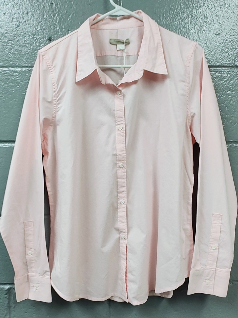 Outerknown Men's Pale Pink Button Front Shirt